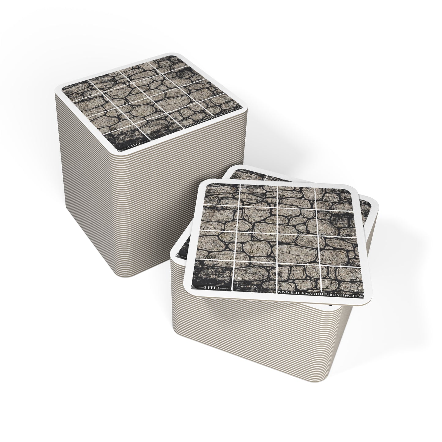 Disposable Dungeon Tiles - Set of 50/100 - Stone