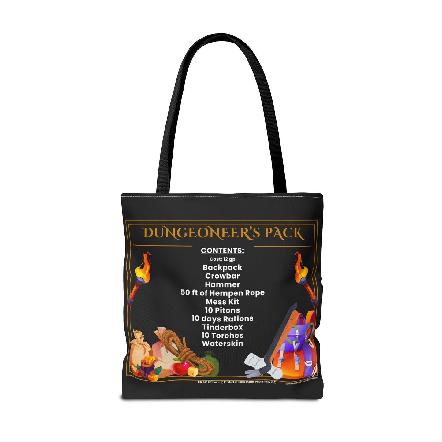 Tote Bag - Dungeoneer's Pack, 5e 2014