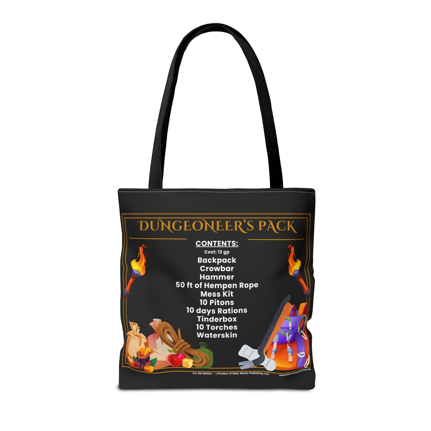 Tote Bag - Dungeoneer's Pack, 5e 2014