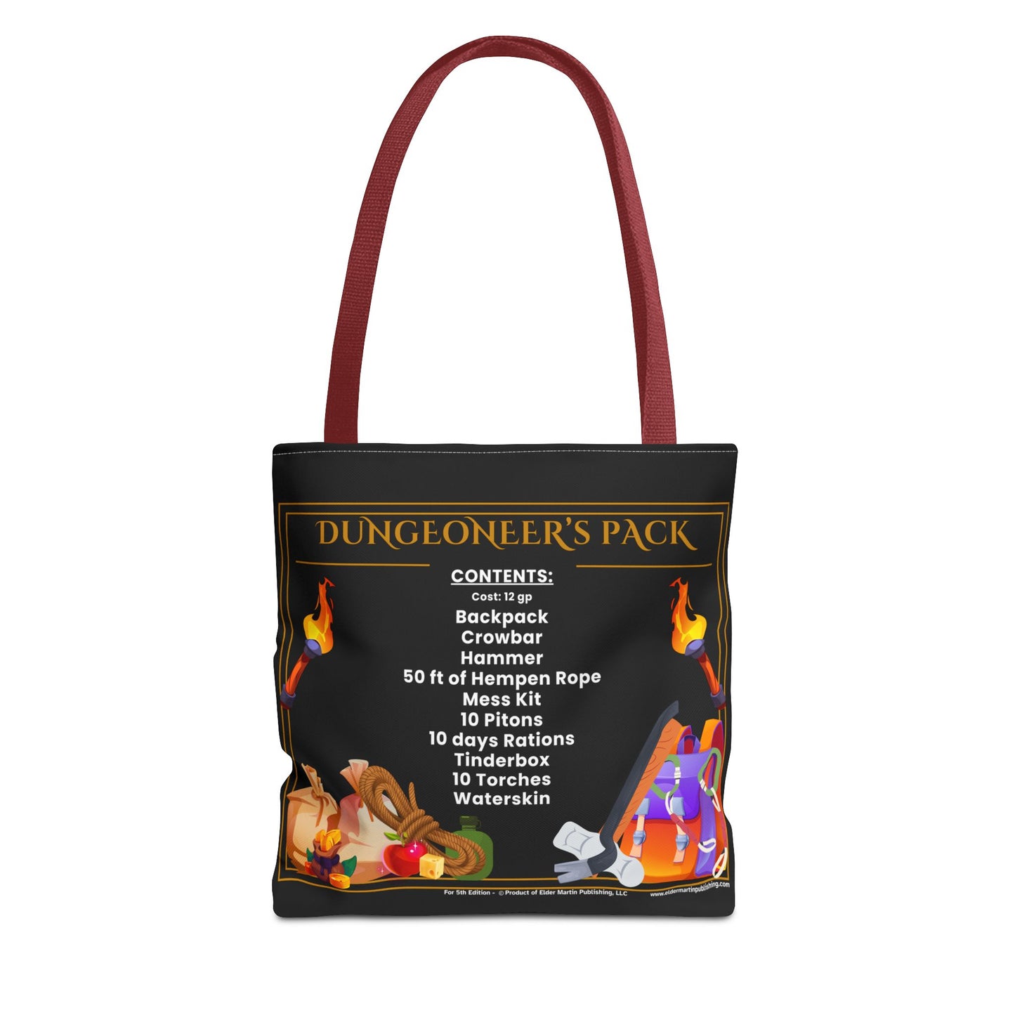 Tote Bag - Dungeoneer's Pack, 5e 2014