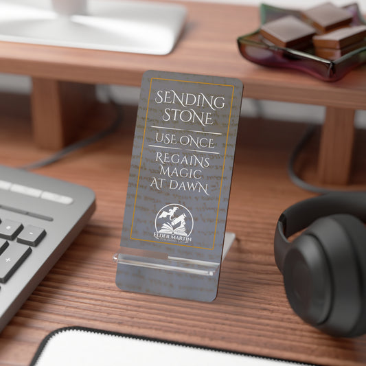 Sending Stone Smartphone Display Stand - Pale Parchment