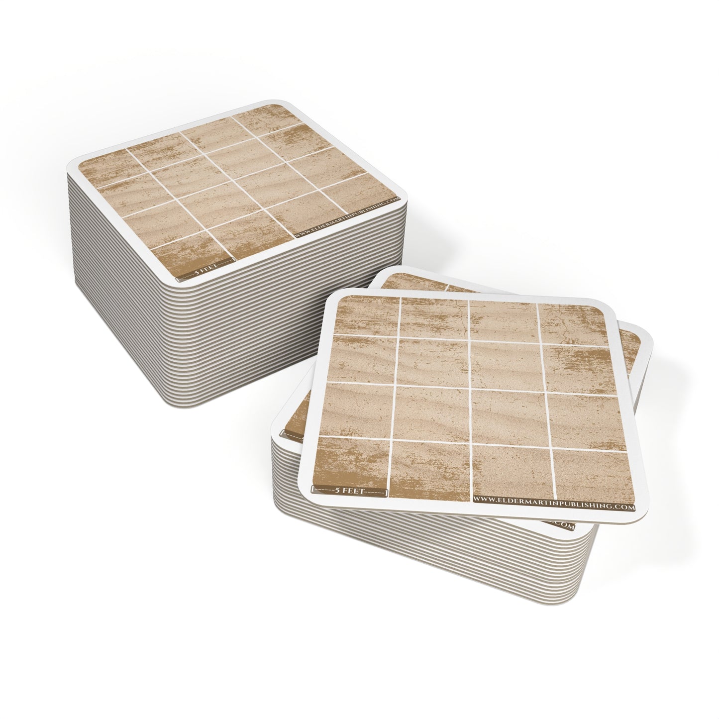 Disposable Dungeon Tiles - Set of 50/100 - Sand
