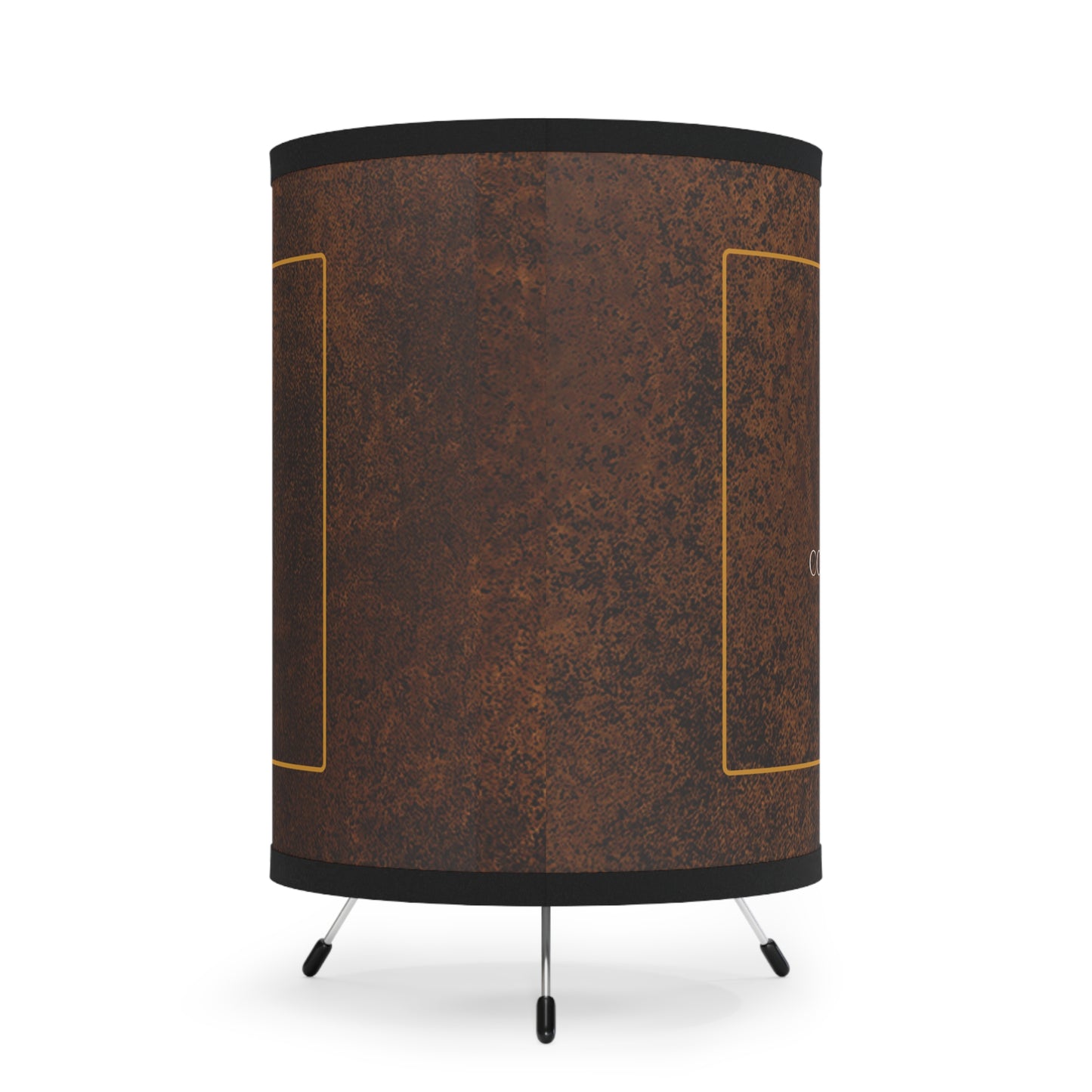 Light Spell Tripod Lamp with High-Res Printed Shade - Crafter's Copper