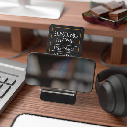 Sending Stone Smartphone Display Stand - Lurking Leather