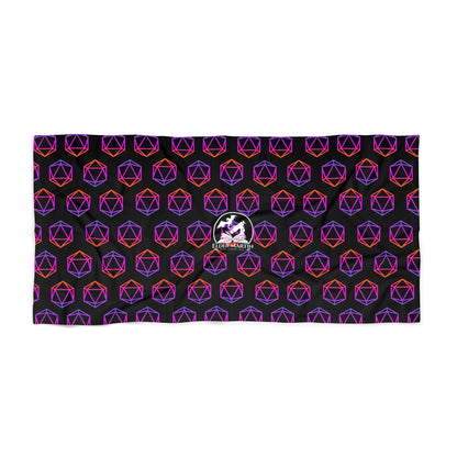 D20 Beach Towel