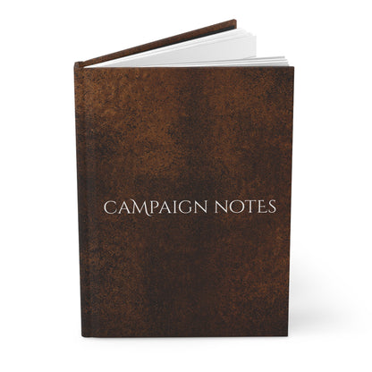 Campaign Notebook, Hardcover Journal, lined - Crafter's Copper