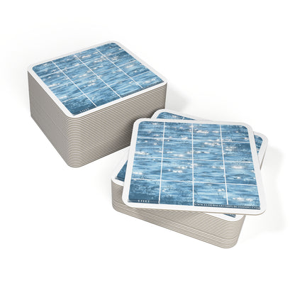 Disposable Dungeon Tiles - Set of 50/100 - Water