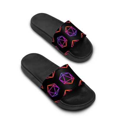 D20 Slide Sandals, womens