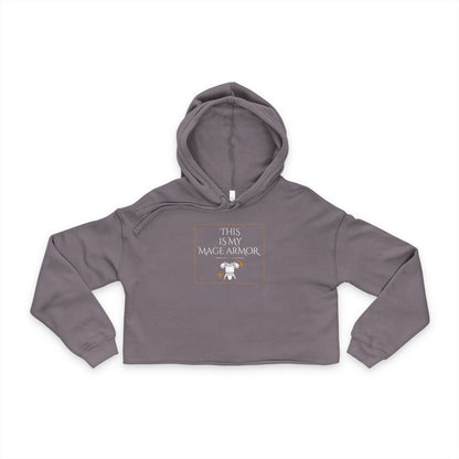 Cropped Hoodie - This is My Mage Armor