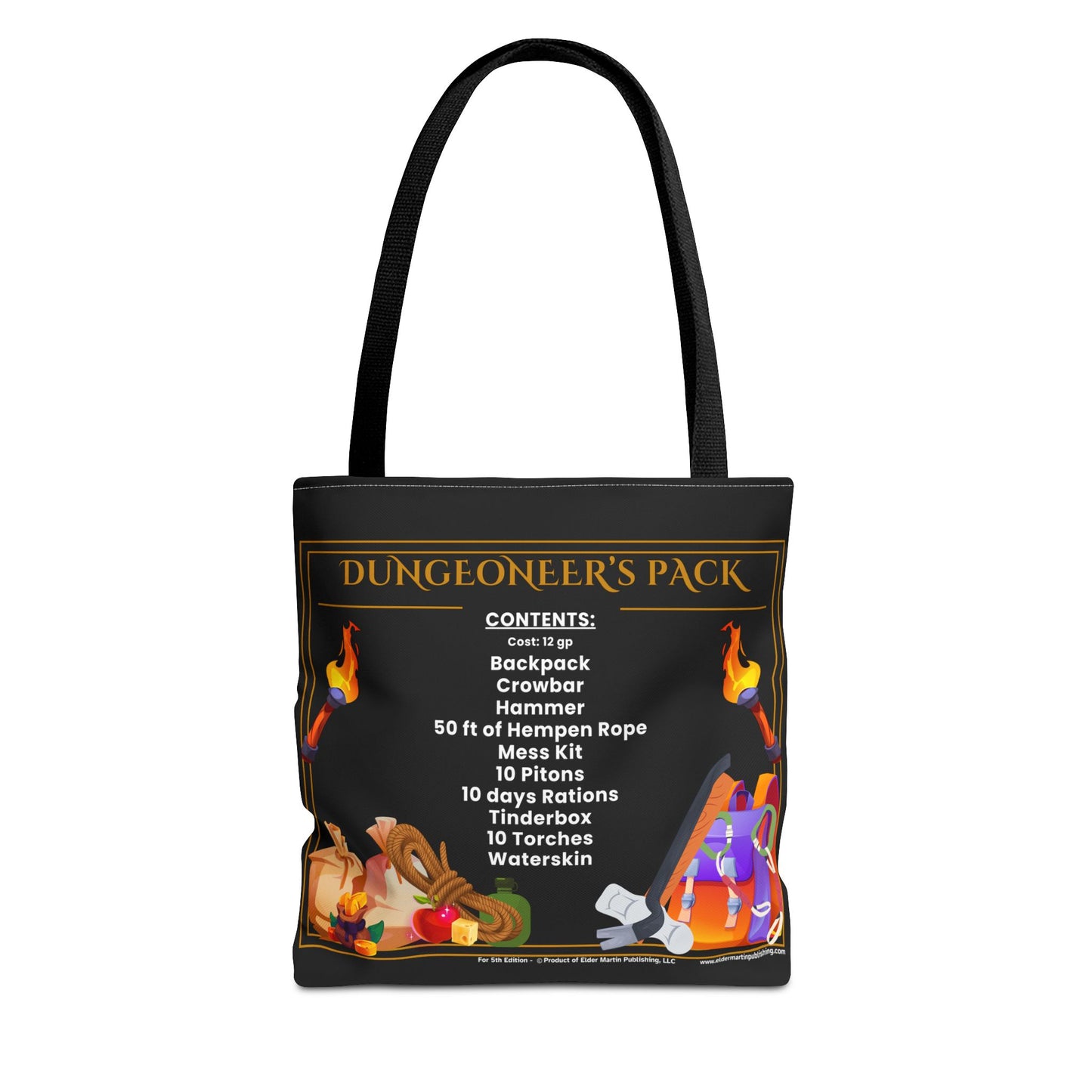 Tote Bag - Dungeoneer's Pack, 5e 2014