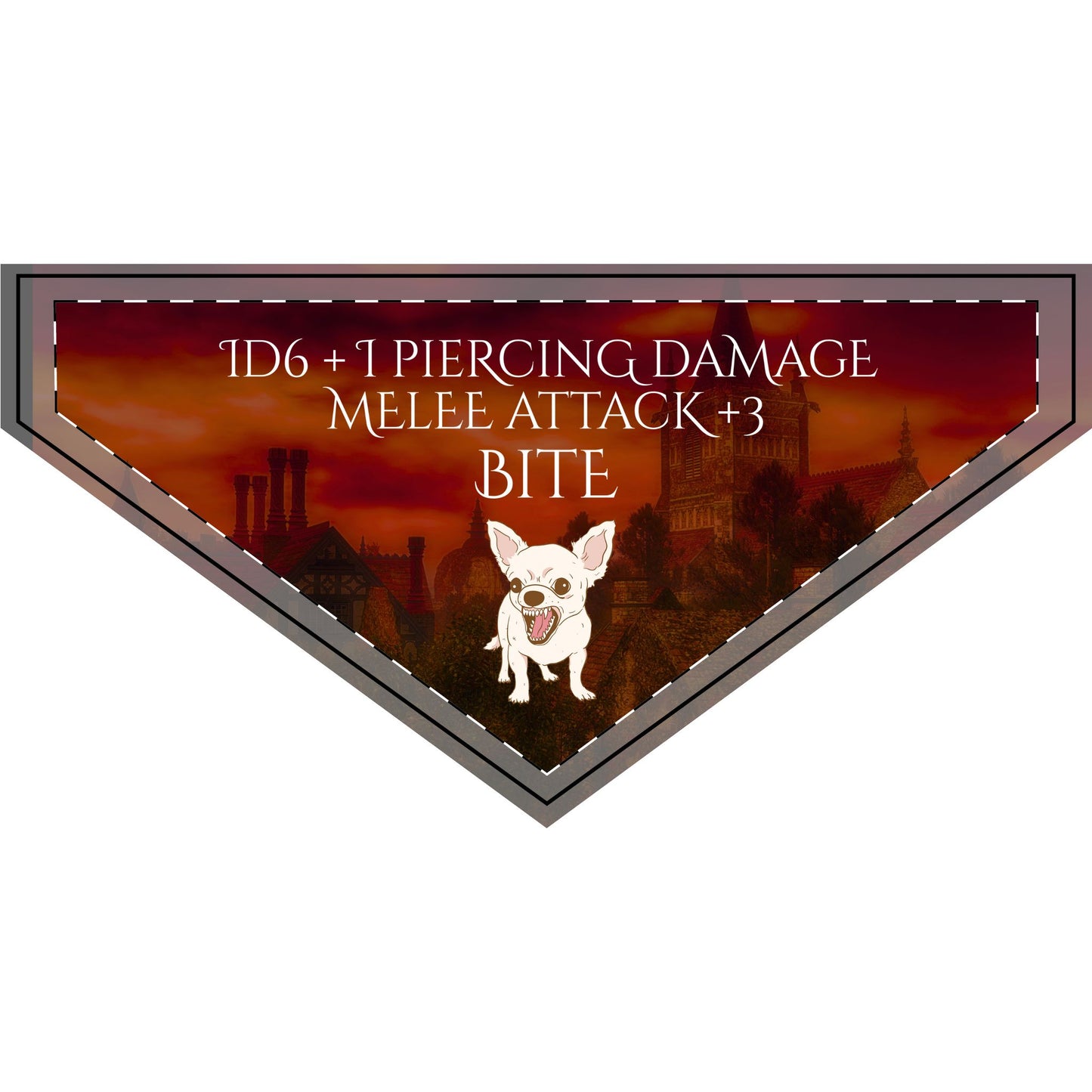 Clip-on Pet Bandana for Dogs – BITE DPS - Vampire Village
