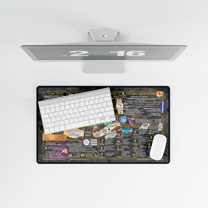 Game Master Deskmat for 5th Edition 2014 Mechanics, standard size, Dungeon Deep