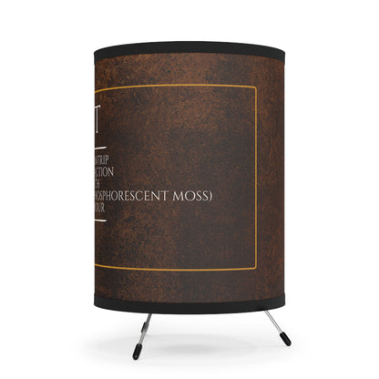 Light Spell Tripod Lamp with High-Res Printed Shade - Crafter's Copper