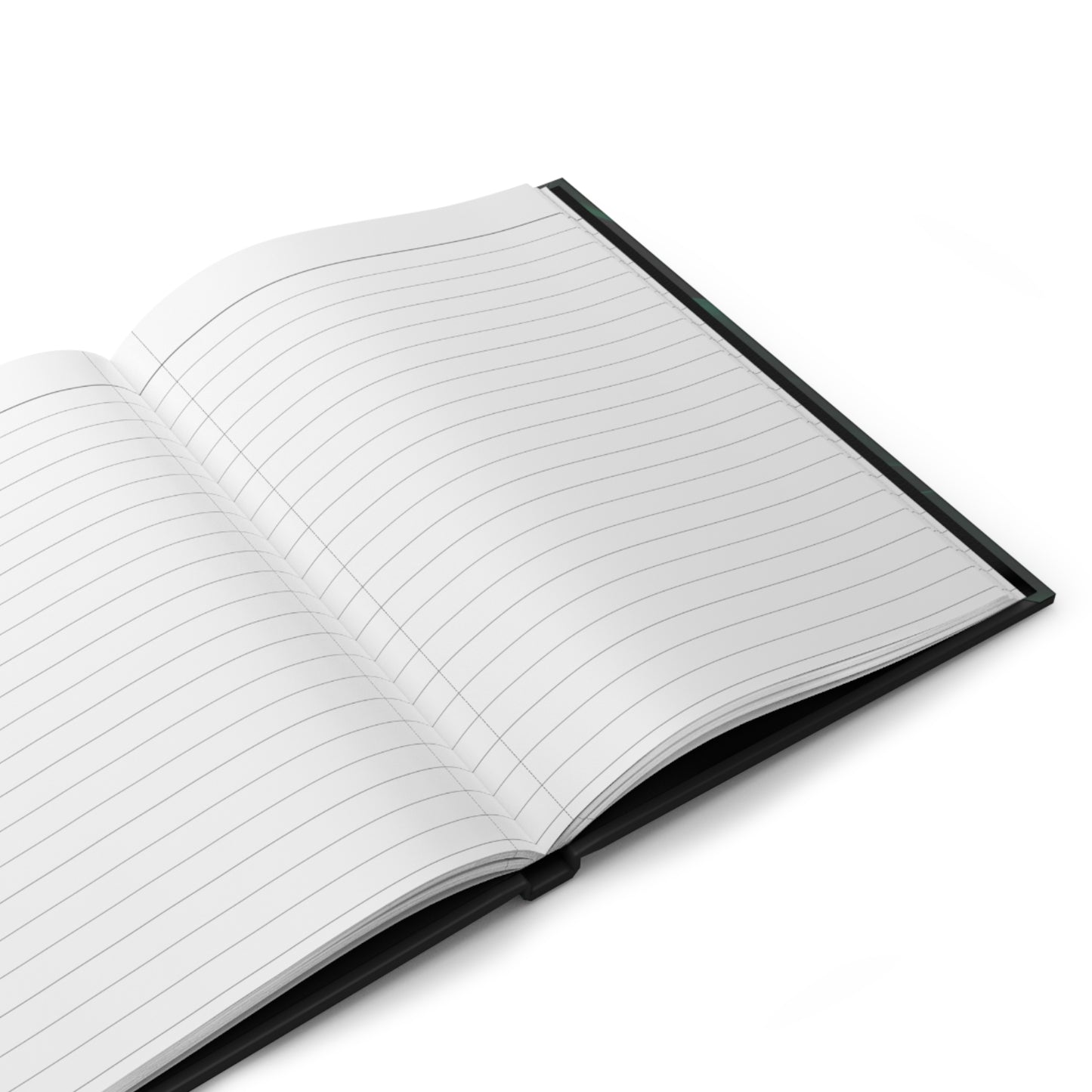 Campaign Notebook, Hardcover Journal, lined - Lush Leaves