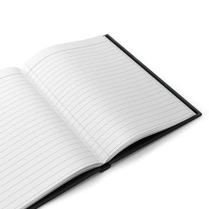 Campaign Notebook, Hardcover Journal, lined - Lush Leaves