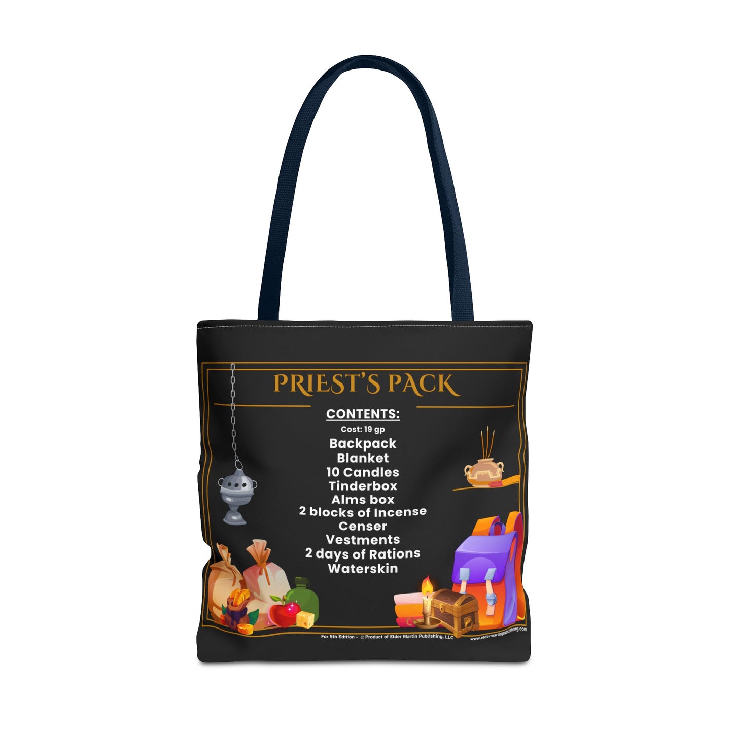 Tote Bag - Priest's Pack, 5e 2014