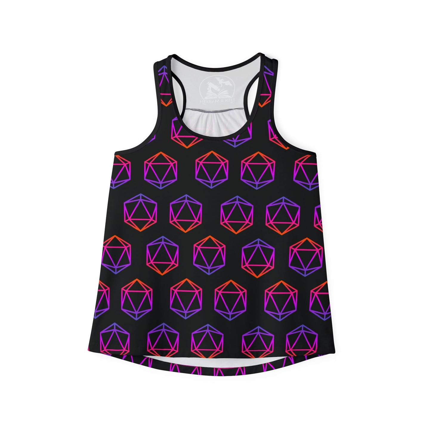 D20 Racerback Tank, womens