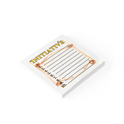 Initiative List Notepad — Decorative 10-Point Post-it® Note Pad