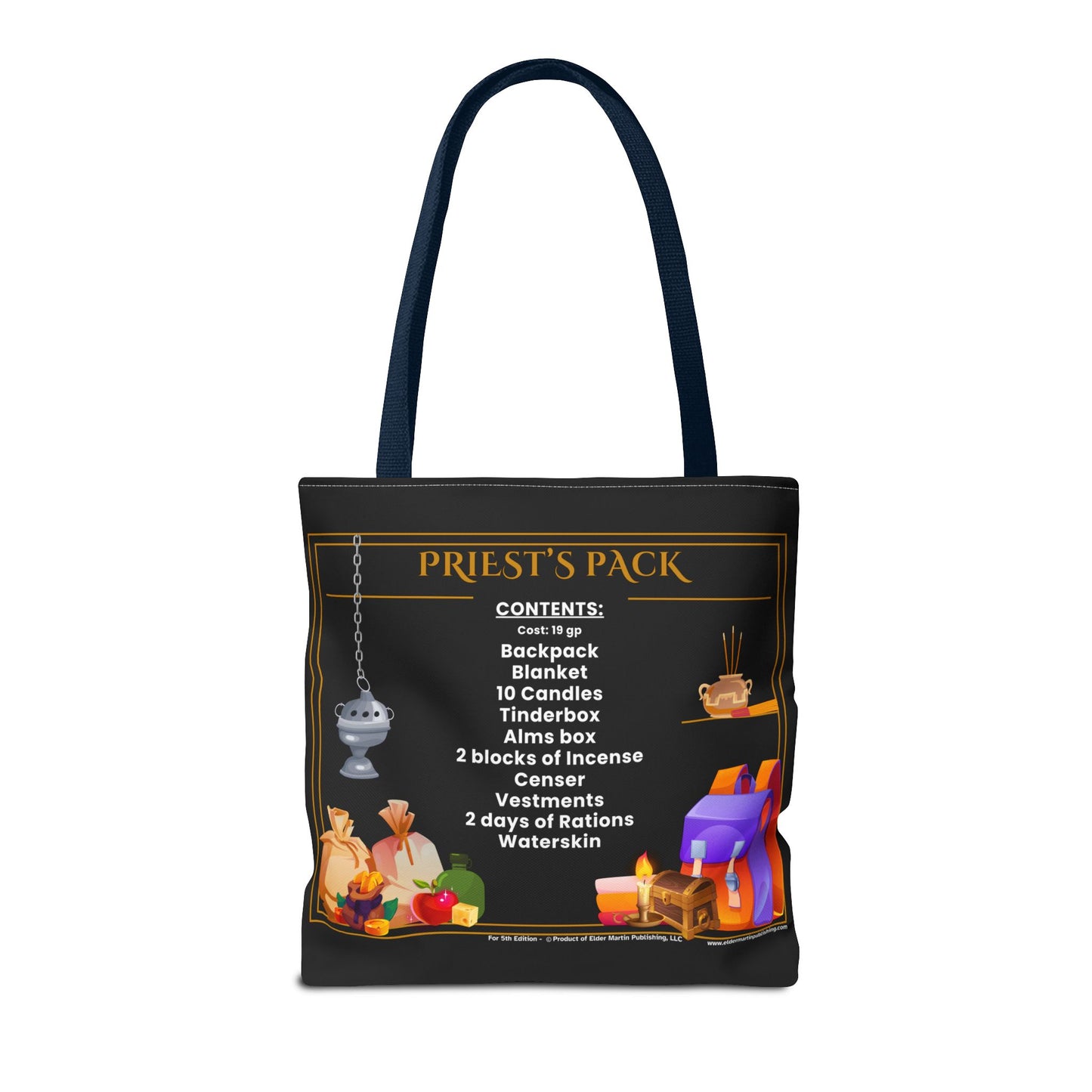 Tote Bag - Priest's Pack, 5e 2014