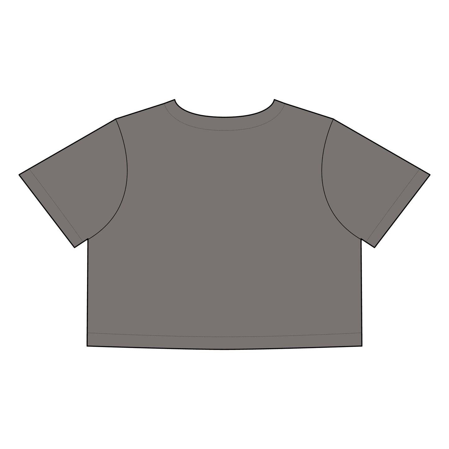 Faded Crop Tee - Elder Martin Publishing