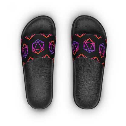 D20 Slide Sandals, womens